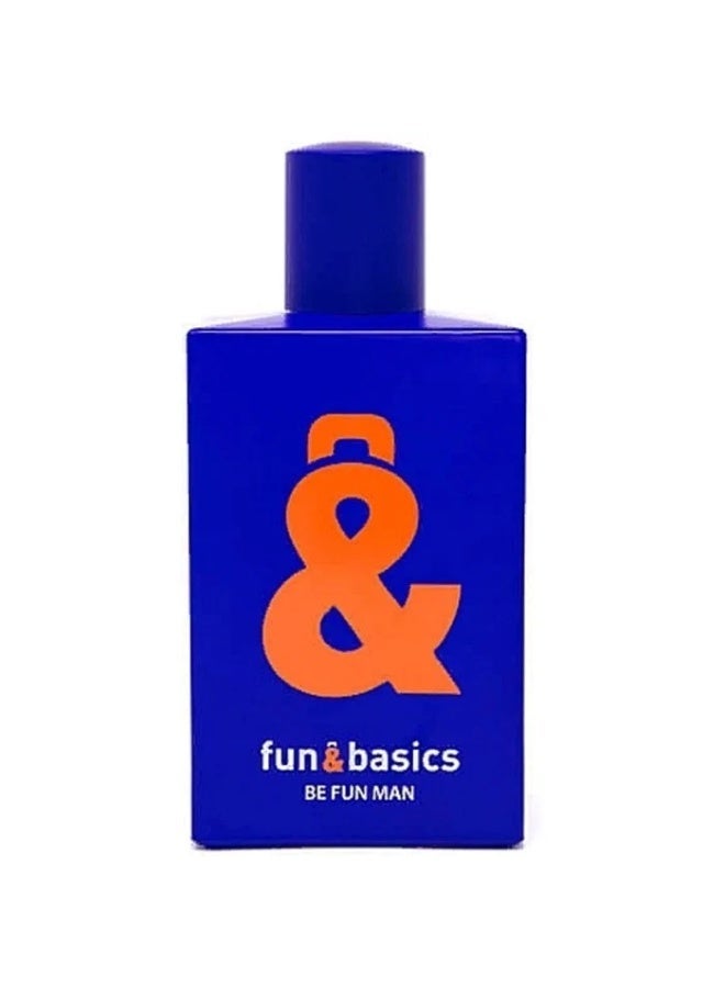 Fun & Basics Be Fun MAN For MEN Eau De Toilette 100ml 3.4 fl oz - Image 2